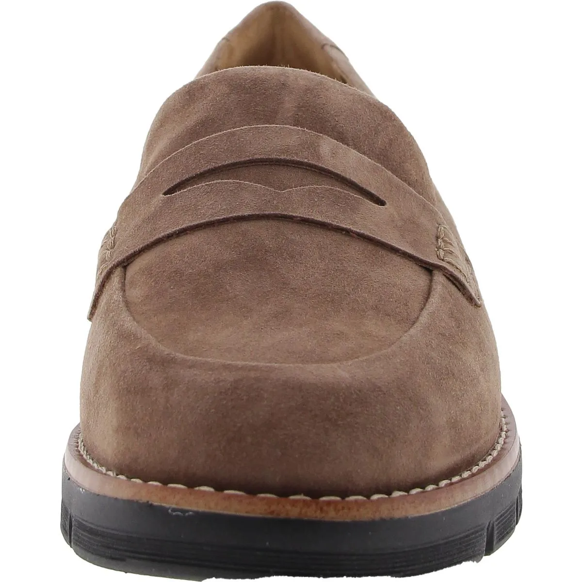 Easy Spirit Womens VELIA Leather Slip On Loafers