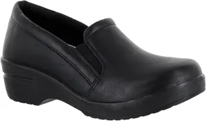 Easy Street womens Leeza Clog, Black, 9.5 US