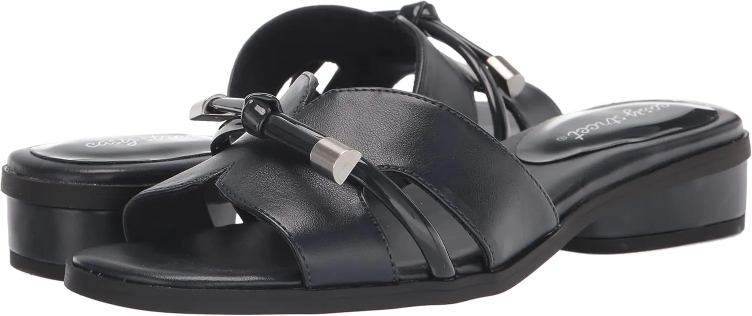 Easy Street Women's Lo Heeled Sandal Slide
