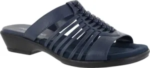 Easy Street Womens Nola Woven Slide Sandals Sandals Casual - Navy - Size 7 B