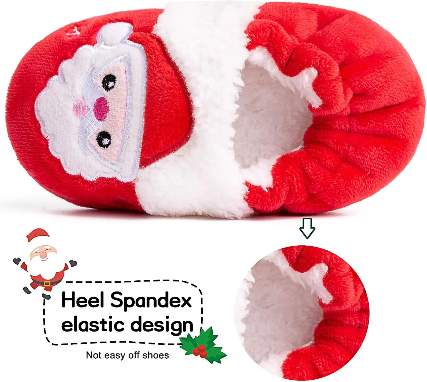 eccbox Toddler Boys Girls Cute Slippers Unicorn Fluffy Fuzzy Winter Warm Slippers Cartoon Animal Plush Indoor House Slip-on Shoes