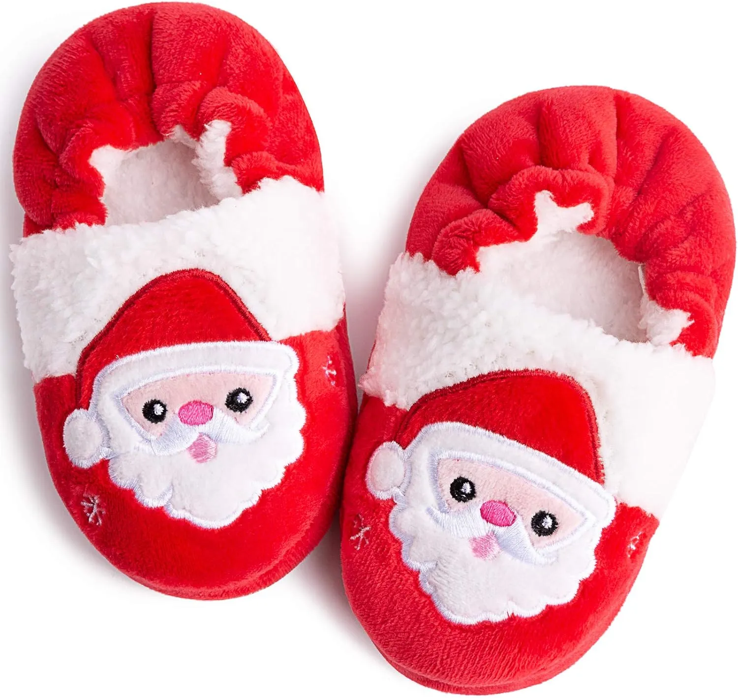 eccbox Toddler Boys Girls Cute Slippers Unicorn Fluffy Fuzzy Winter Warm Slippers Cartoon Animal Plush Indoor House Slip-on Shoes