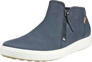 ECCO Women's Soft 7 Side Zip Bootie Sneaker