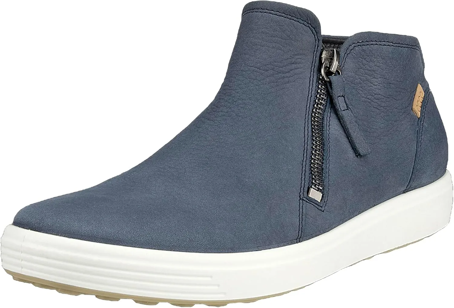 ECCO Women's Soft 7 Side Zip Bootie Sneaker