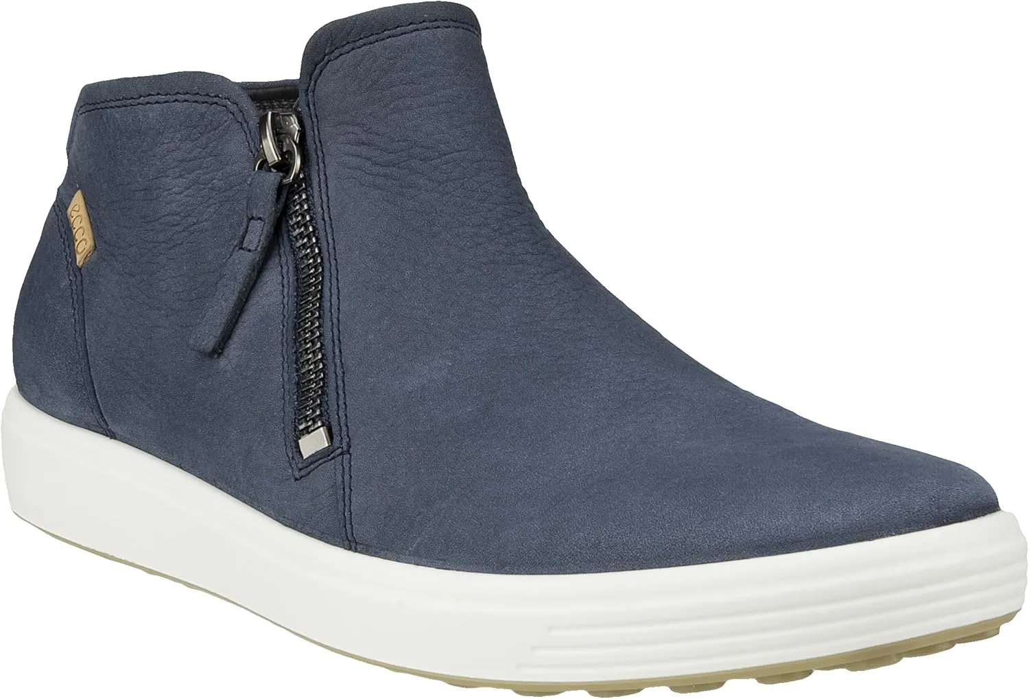 ECCO Women's Soft 7 Side Zip Bootie Sneaker