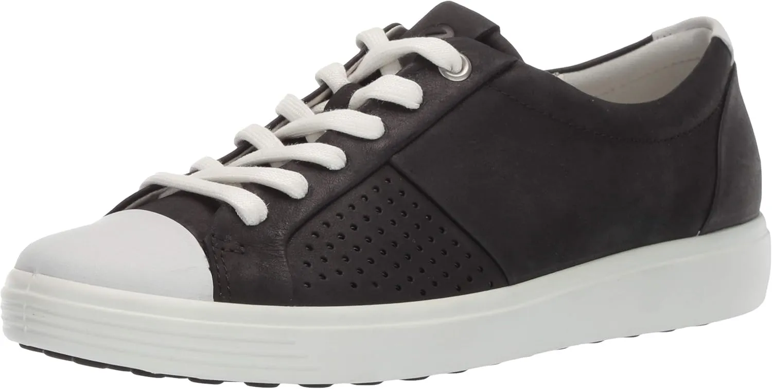 ECCO Women's Soft 7 Sneaker Cap Toe Shoes
