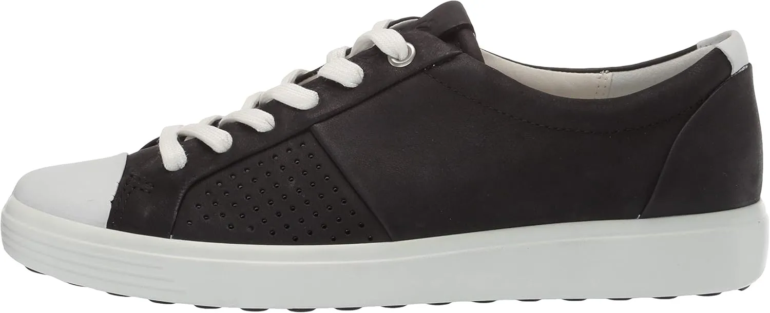 ECCO Women's Soft 7 Sneaker Cap Toe Shoes
