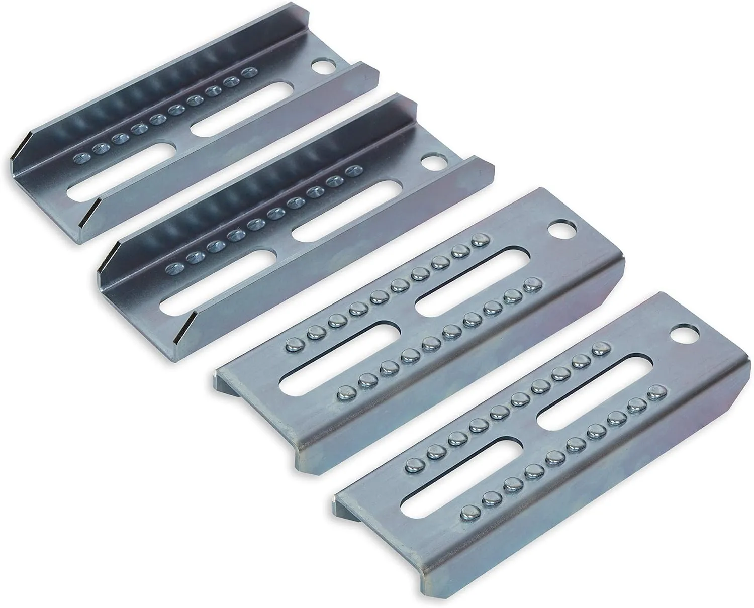 ECOTRIC Galvanized Swivel Top Bunk Bracket Kit Compatible with 2 x 4 Boat Trailer Crossmember - Ski Boat, Fishing Boat or Sailboat
