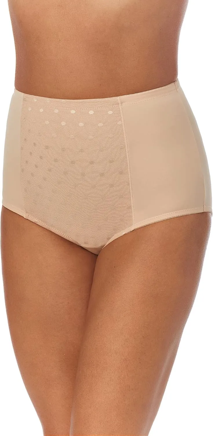 ELLEN TRACY Company Women's Underwear Classic Comfort Brief with Extra Tummy Hold 2 Pack Panties