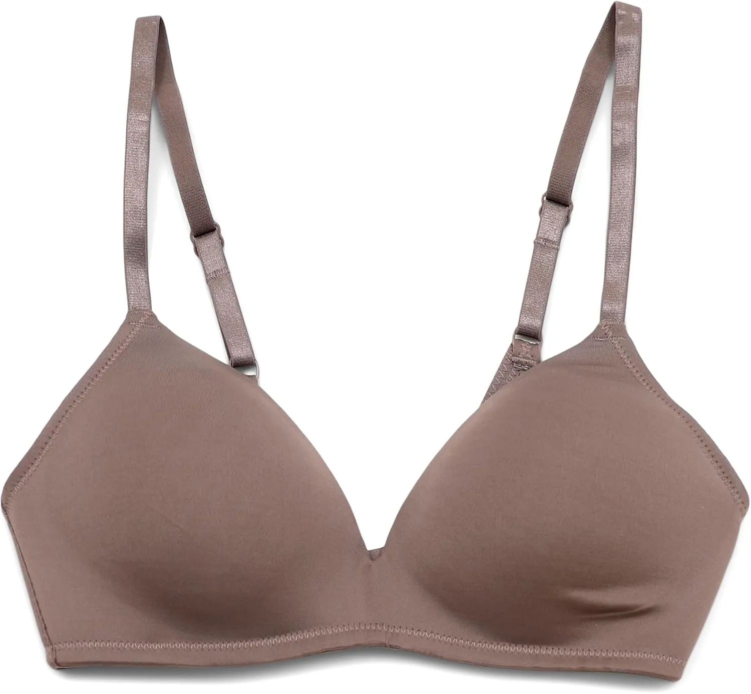ELLEN TRACY Everyday Micro Wire-Free T-Shirt Bra - Smoothing Comfort - Adjustable Straps - 2-Pack Multipack