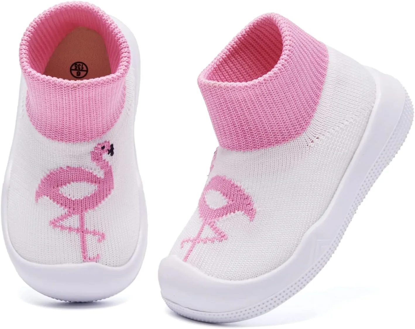 Engtoy Baby Sock Shoes Baby Walking Shoes Infant Non-Slip Breathable Slippers with Soft Rubber Sole Baby Boys Girls Slip On Sneakers