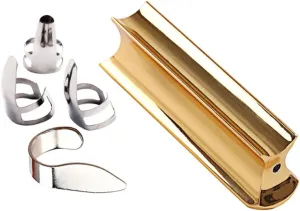 ERINGOGO 1Set Practical Metal Guitar Slide Tone Bar Durable Guitar Accessory for Electric Guitar Players and Enthusiasts Present for Guitar Lovers