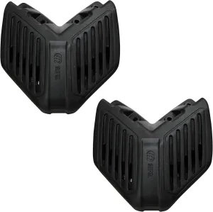 EVA Permanent Corner Dock Fender – UV Resistant – High-Density Molded Foam Dock Boat Fender – Includes 6 Stainless Steel Screws – Protects Boat Hulls from Dings & Scratches - 2 Pack