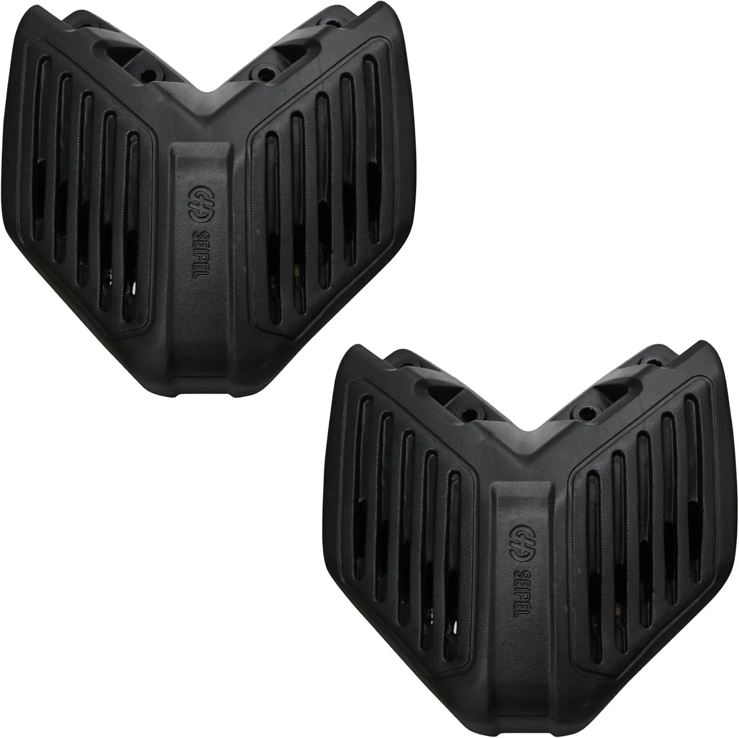 EVA Permanent Corner Dock Fender – UV Resistant – High-Density Molded Foam Dock Boat Fender – Includes 6 Stainless Steel Screws – Protects Boat Hulls from Dings & Scratches - 2 Pack
