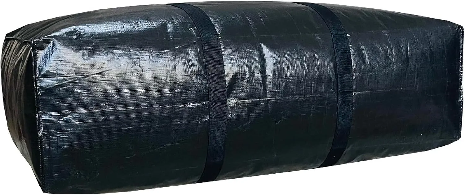 Extra Large Storage Duffle Bag for Travel, Black Oversized Giant Big Traveling Duffle Bag