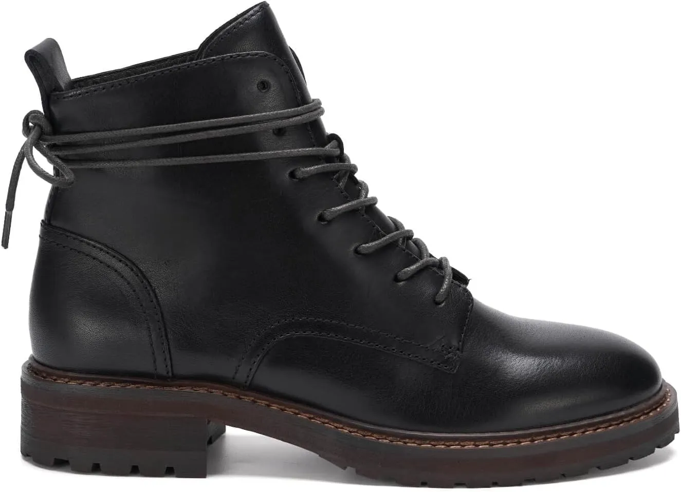 Fashionable Women's Low Heel Ankle Boots - Easy Slip on ，Stylish and Comfortable Flat Booties for Women