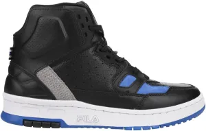 Fila Mens Rissmo Perforated High Sneakers Shoes Casual - Black - Size 10.5 M
