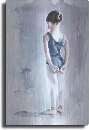 'First Day At Ballet' by Aimee Del Valle, Metal Wall Art, 24"x36"