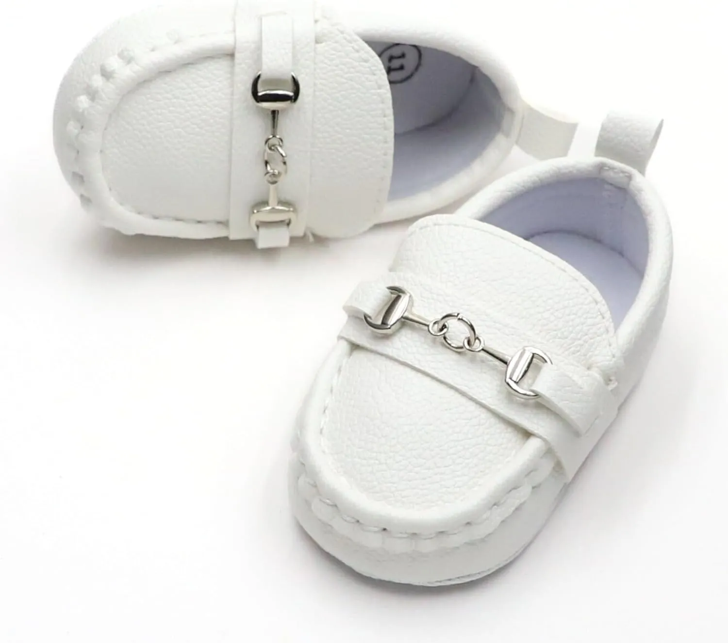 First Walking Shoes for Baby Boys Delightful Solid Color Slip-On Loafers, Lightweight, Non-Slip Flat