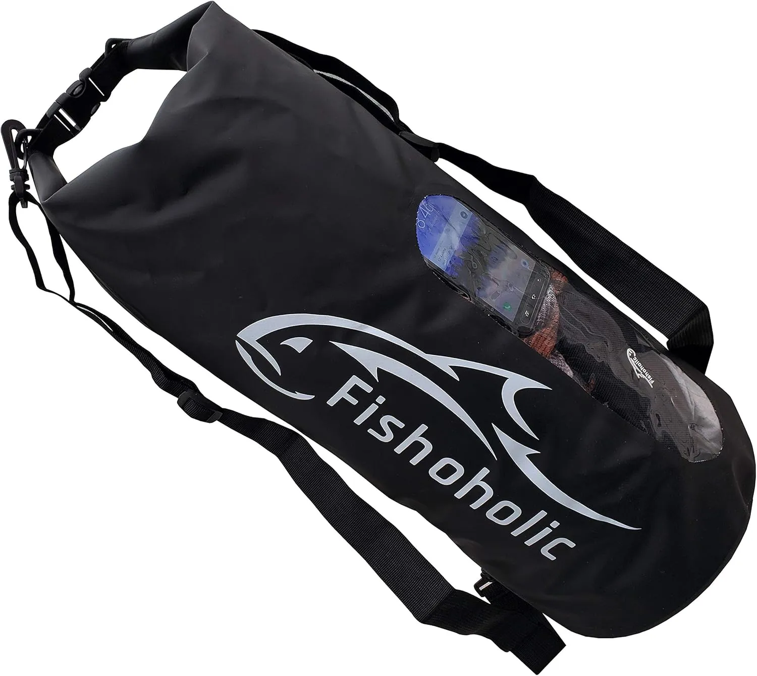Fishoholic Dry Bag - Waterproof Gear Bags - Fail-Safe Snap - Made Tough & Durable for Kayaking Boating Fishing Hiking Camping Paddle Board & Tailgaiting