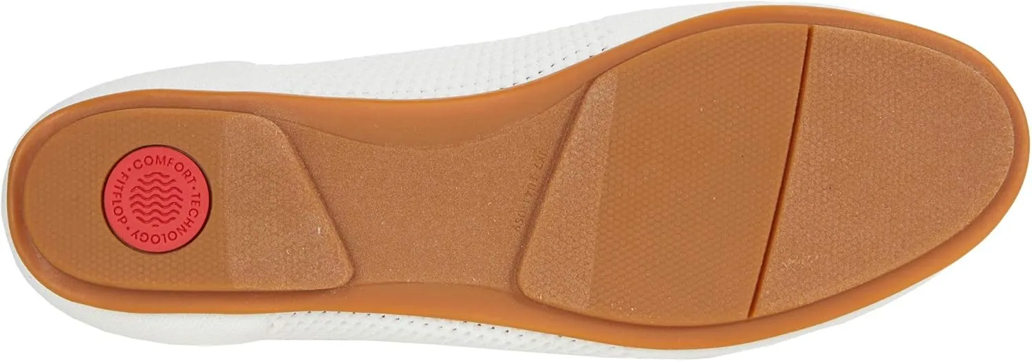 FitFlop Women's Allegro Tonal Knit Ballerina Ballet Flat