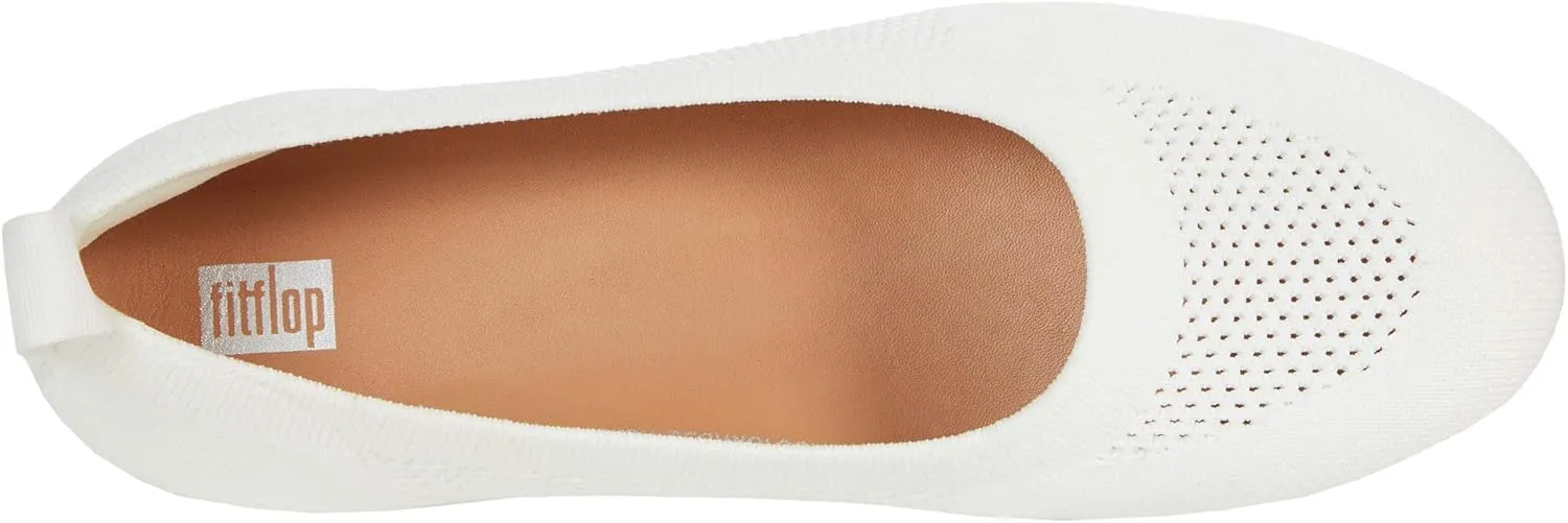 FitFlop Women's Allegro Tonal Knit Ballerina Ballet Flat