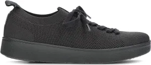 FitFlop Women's Rally E01 Multi-Knit Trainers, black, 7 Women