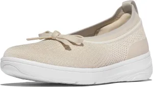 FitFlop Women's Super-q Bow Knit Ballet Flats