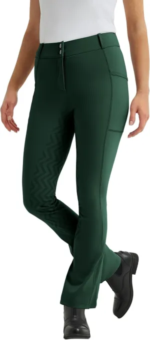 FitsT4 Sports Women's Bootcut Riding Breeches Full Seat Equestrian Pants Summer Riding Tights for Women