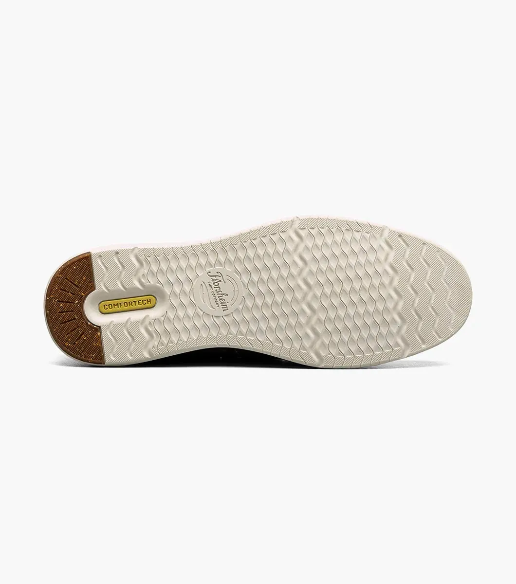 Florsheim Men's Tropics Moc Toe Venetian Slip On Black Multi