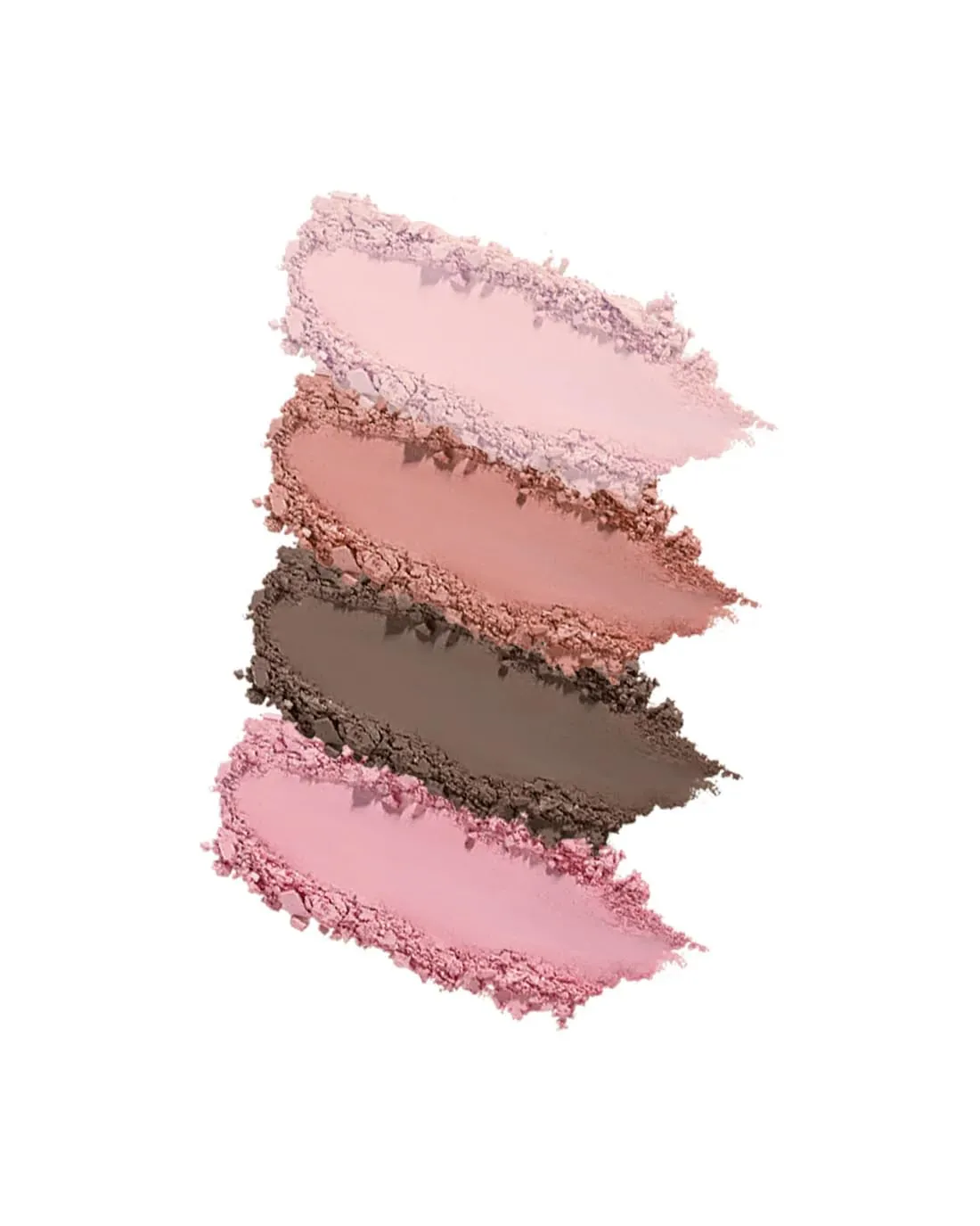 Flower Knows Swan Ballet Six-Color Makeup Palette,Eyeshadow,Blush,Highlighting & Contour All-in-One Face Makeup Palette with 4 Matte 2 Shimmer Pink Shades(03 Pink Swan,0.23 Oz)