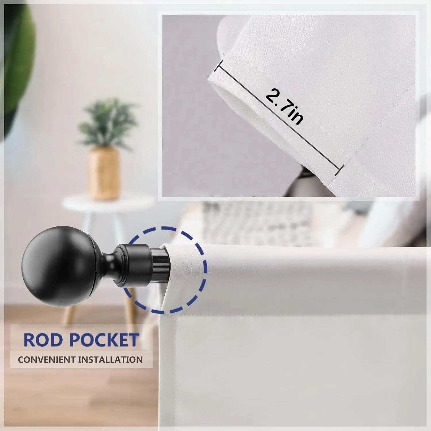 Flower White Rose Laundry Room Curtains 27.5W x 39L Inch Truck Spring Farmhouse Washing Botanical Rod Pocket Short Cafe Small Window Treatment Drapes Decor 2 Panels