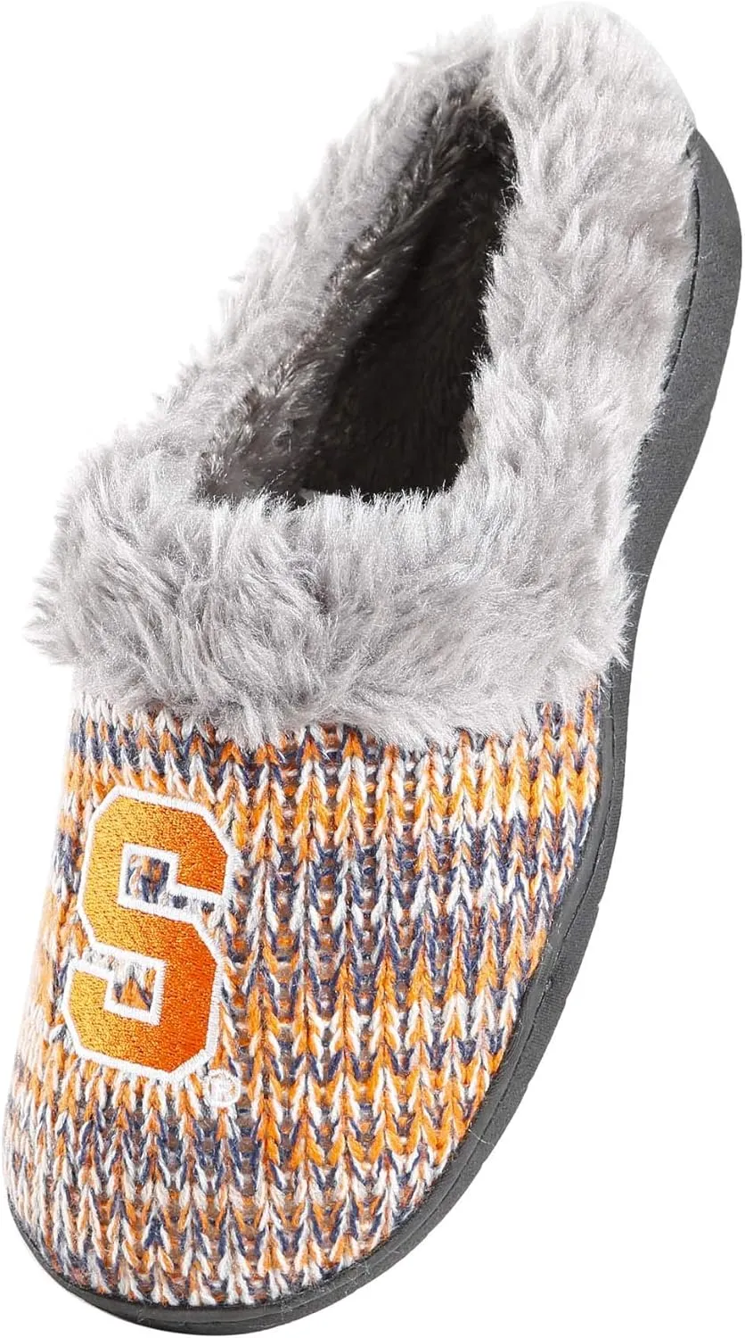 FOCO Womens NHL Team Logo Peak Slide Slippers