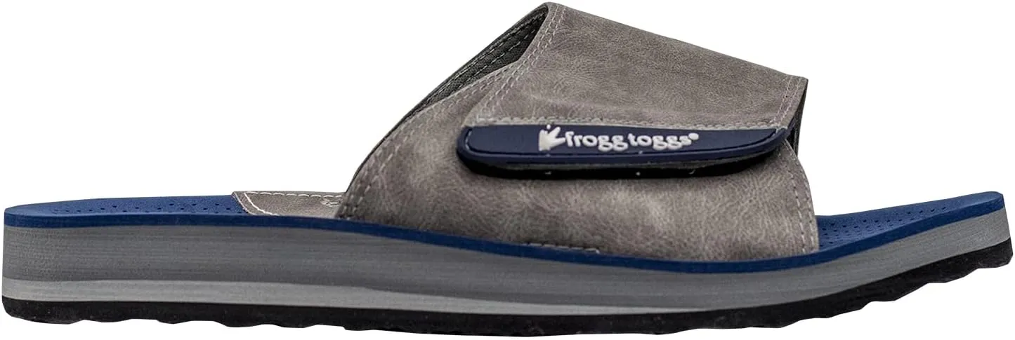 FROGG TOGGS Men's Charter, Comfort Slide Beach and Boat Sandal