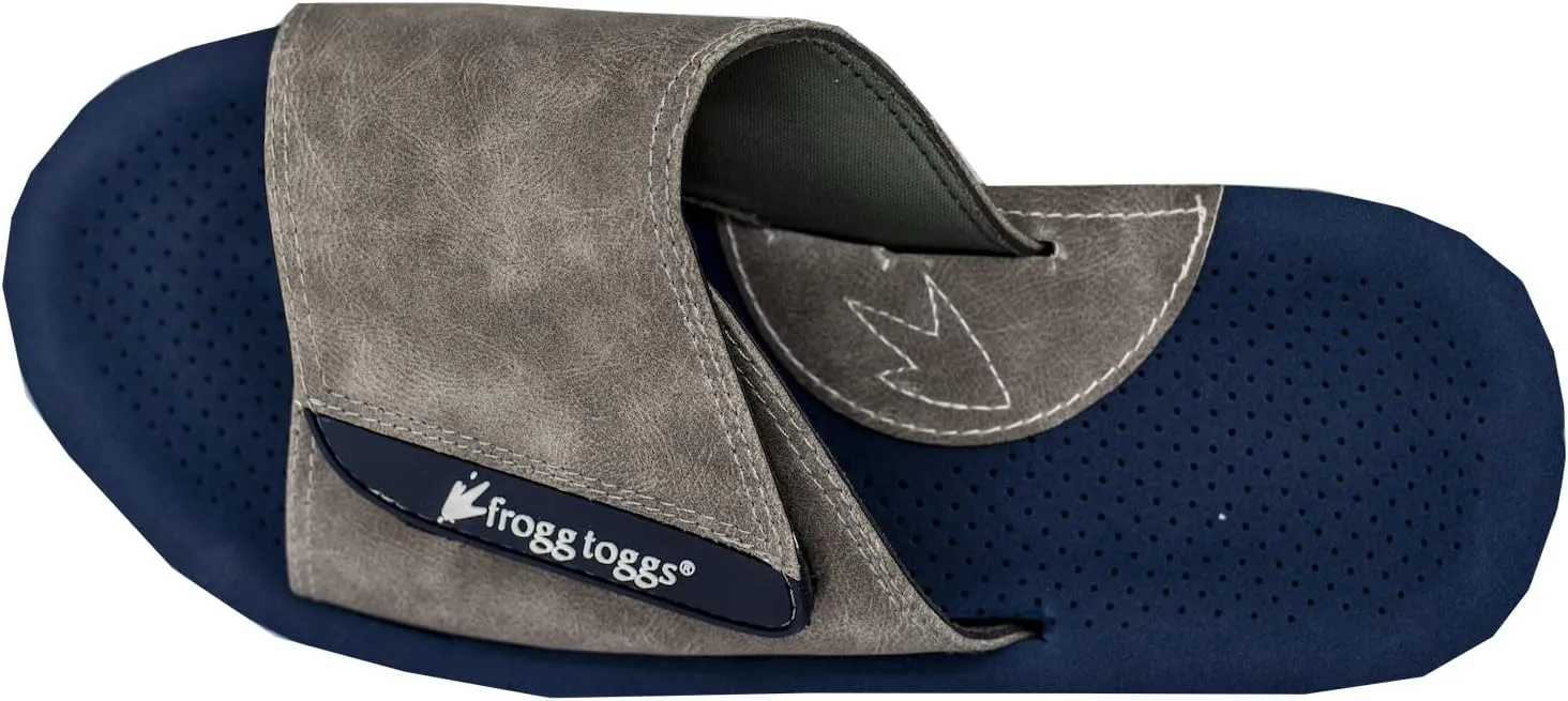 FROGG TOGGS Men's Charter, Comfort Slide Beach and Boat Sandal