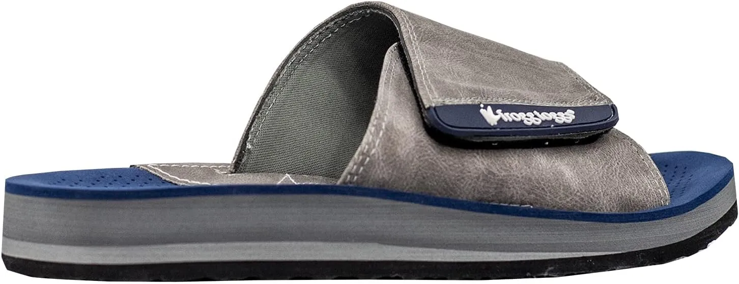 FROGG TOGGS Men's Charter, Comfort Slide Beach and Boat Sandal