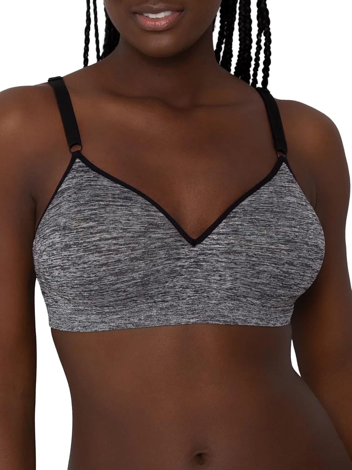 Fruit of the Loom Women's Seamless Wire Free Push-up Bra