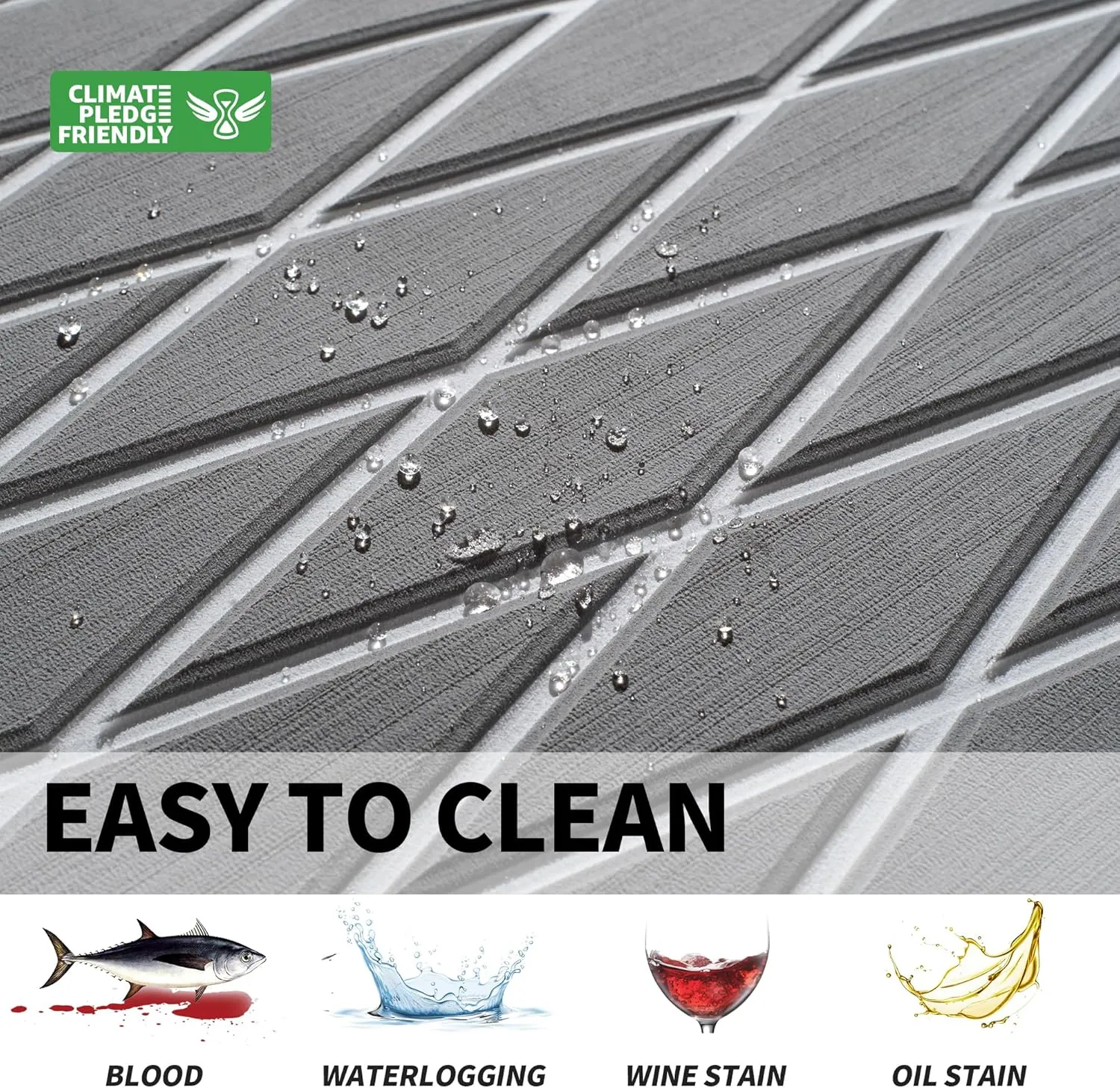 Fullfire Boat Flooring - EVA Foam Boat Decking - Marine Mat Self-Adhesive Flooring Sheet Marine Carpet for Motorboat Yacht Kayak RV