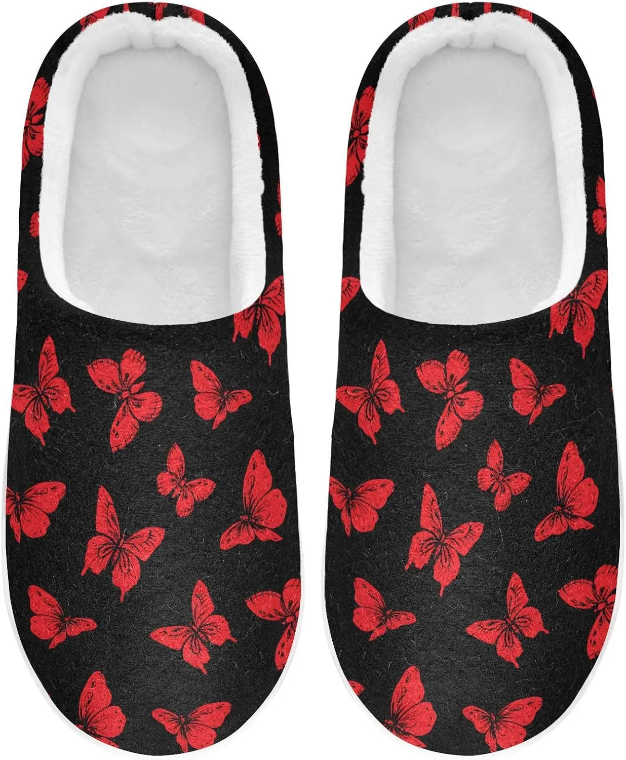 GAIGEO Slippers Men Cute Striped Cat, Soft House Slippers with Memory Foam, Lightweight Non-Slip
