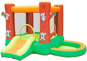 GaRcan Castle Bouncer with Slide Inflatable Castle Water Inflatable Slide Small Trampoline Outdoor Amusement Equipment Water Park Inflatable Castle