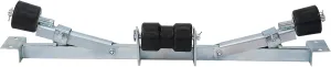 Gecheer Boat Trailer, Bottom Support Bracket with Keel Rollers, Large Load Capacity 1102lb Steel Adjustable Bottom Support Bracket, for Boats