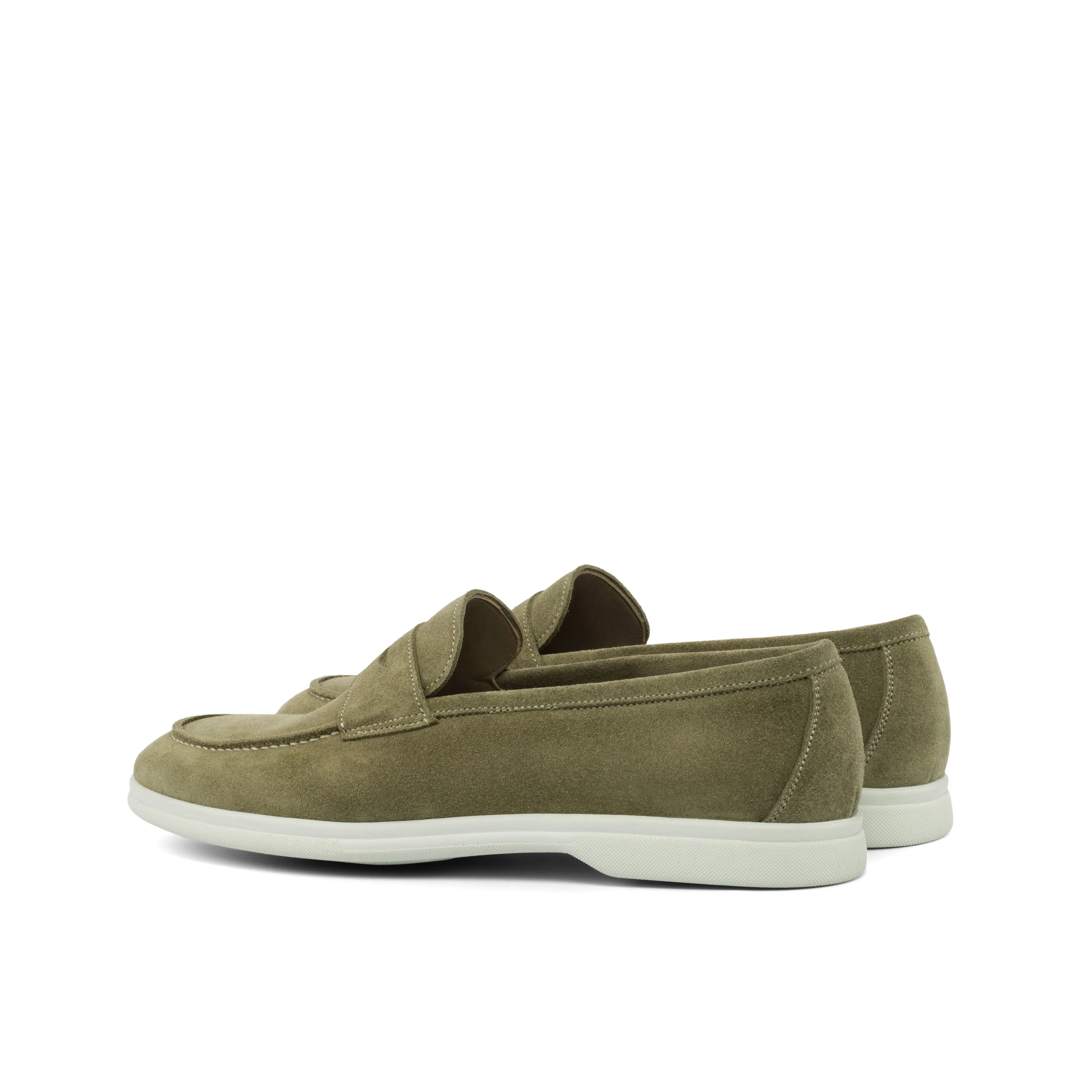 Gentlemen Flex Sport Sole Slip On - Sand Suede Calf Leather