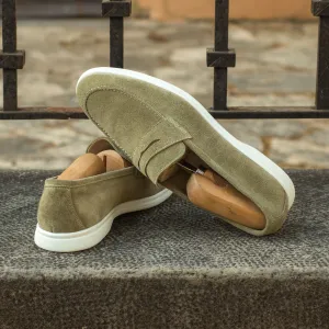 Gentlemen Flex Sport Sole Slip On - Sand Suede Calf Leather