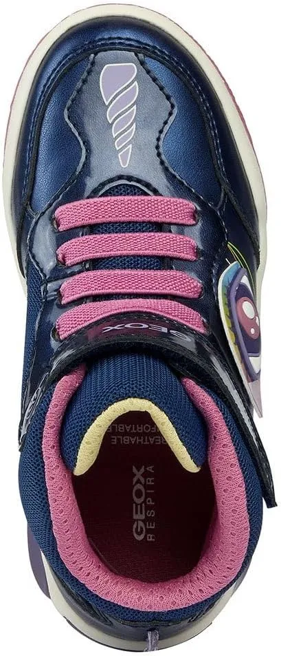 Geox Girl's Inek 7 (Toddler/Little Kid) Sneaker