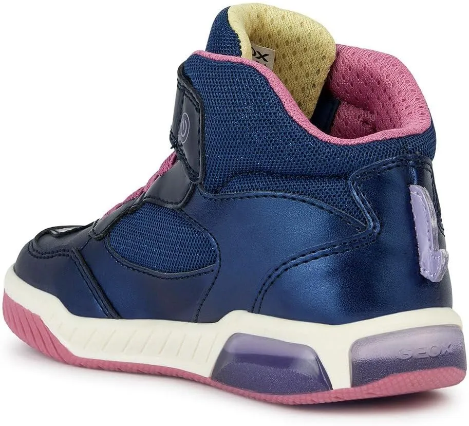 Geox Girl's Inek 7 (Toddler/Little Kid) Sneaker