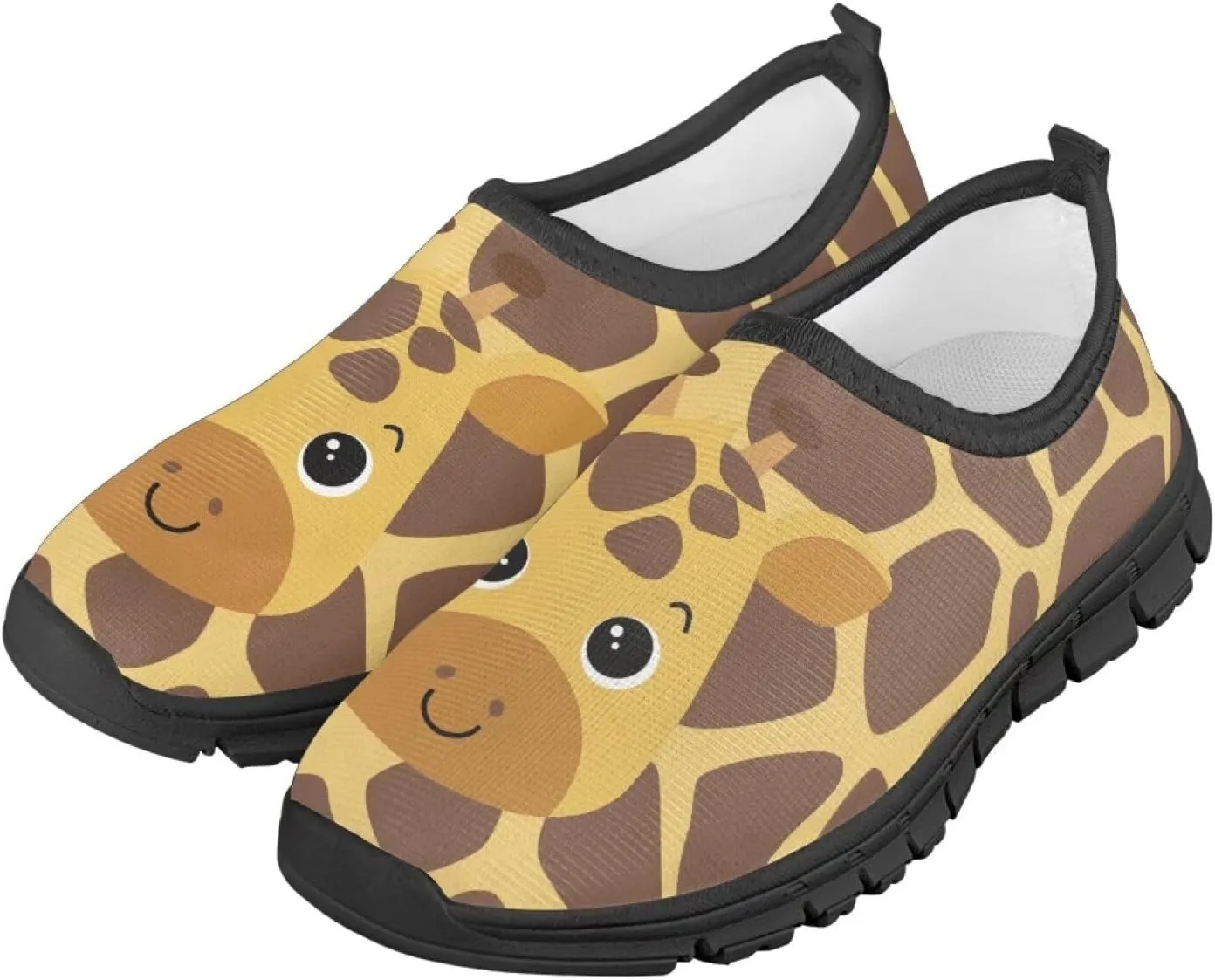 Girls Boys Sports Shoes,Kids Toddlers Easy-to-Put-On Low-Top Sneakers Lightweight Non-Slip Elastic Tennis Shoes