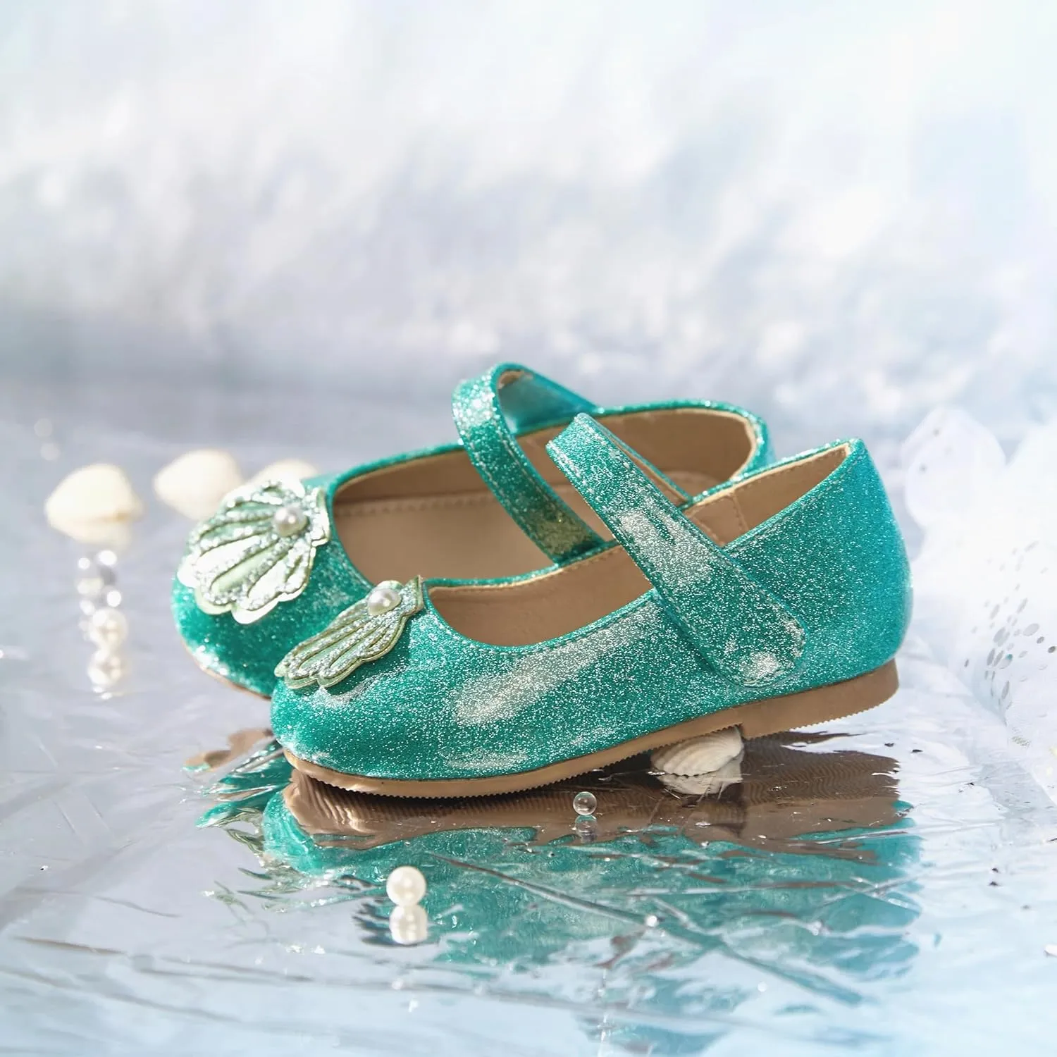 Girls Dress Shoes Ballet Mary Jane Flat Toddler Kid Bow Party Shoes