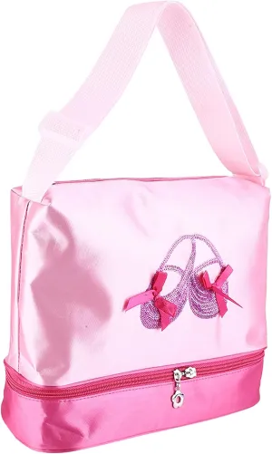 Girls Handbag,Ballet Dance Shoe Bag,Cute Ballet Dance Bag,Tutu Dress Bag with Key Chain for Girls,Girls Ballet Handbag Child Ballerina Kids Ballet Sequined Dance Shoulder Bag