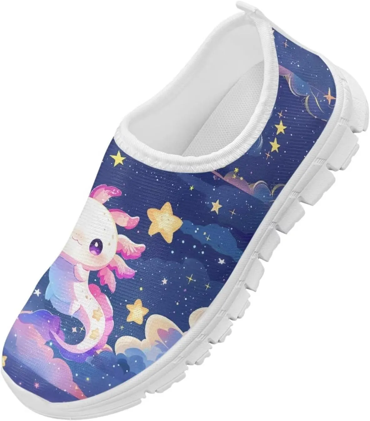 Girls Kids Slip On Sneakers Big Kids Casual Gym Tennis Shoes Soft Sole