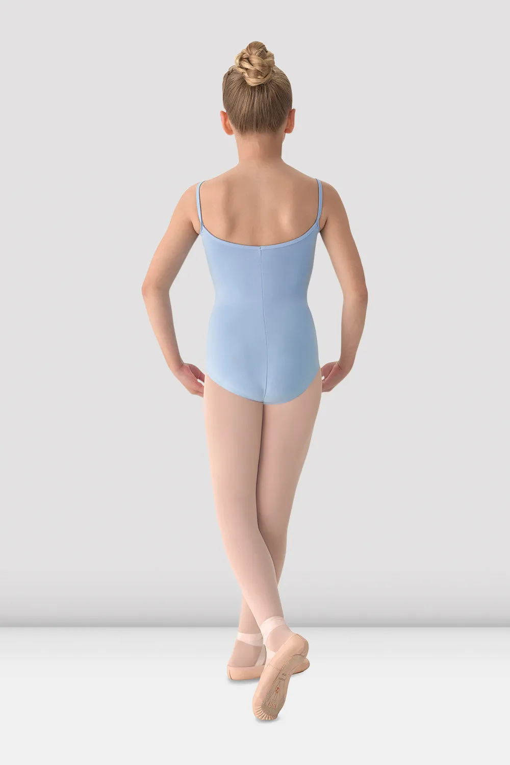 Girls Mirella Princess Seam V Front Camisole Leotard